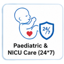 Paediatric & NICU Care (24×7)